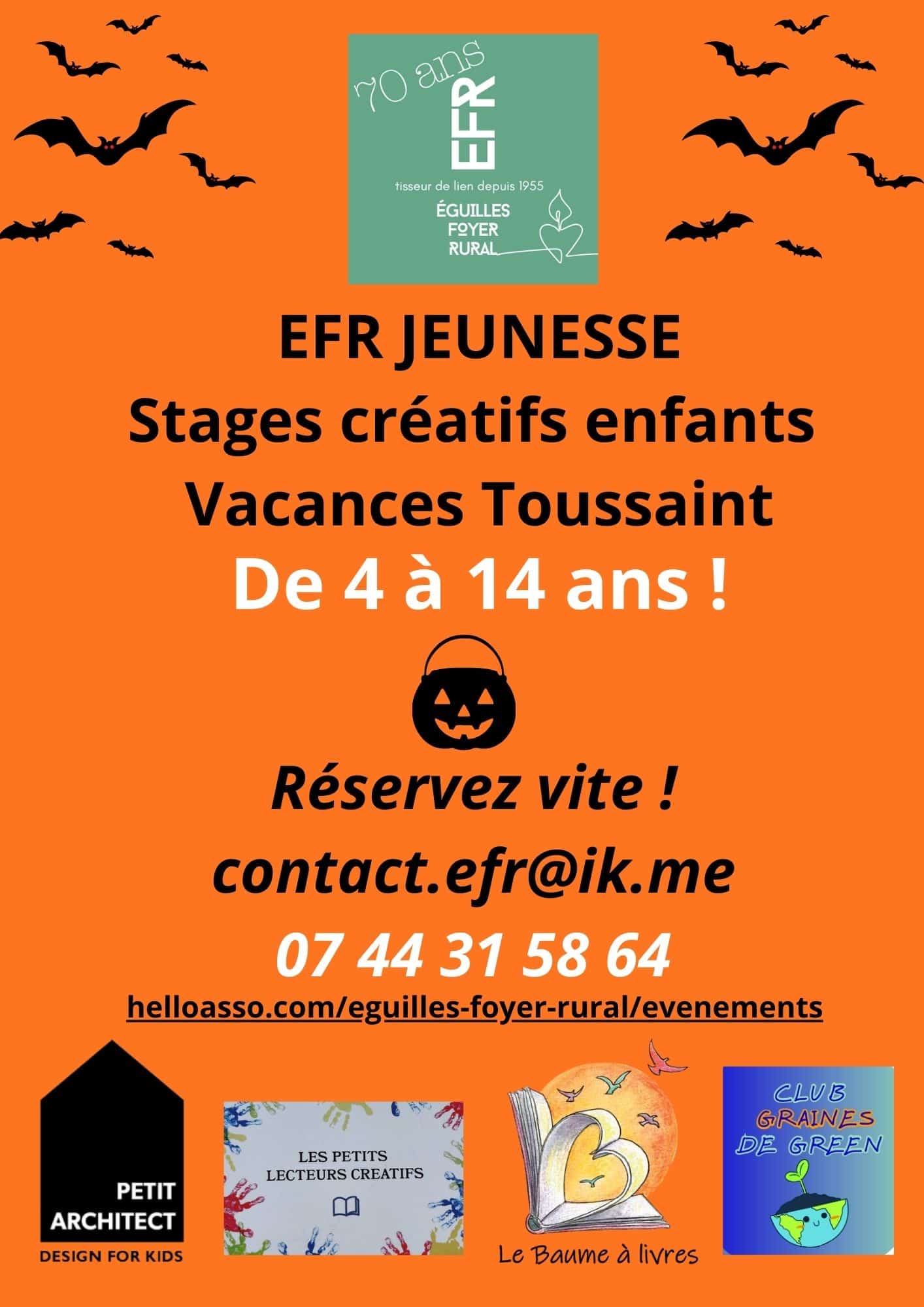 EFR JEUNESSE Toussaint