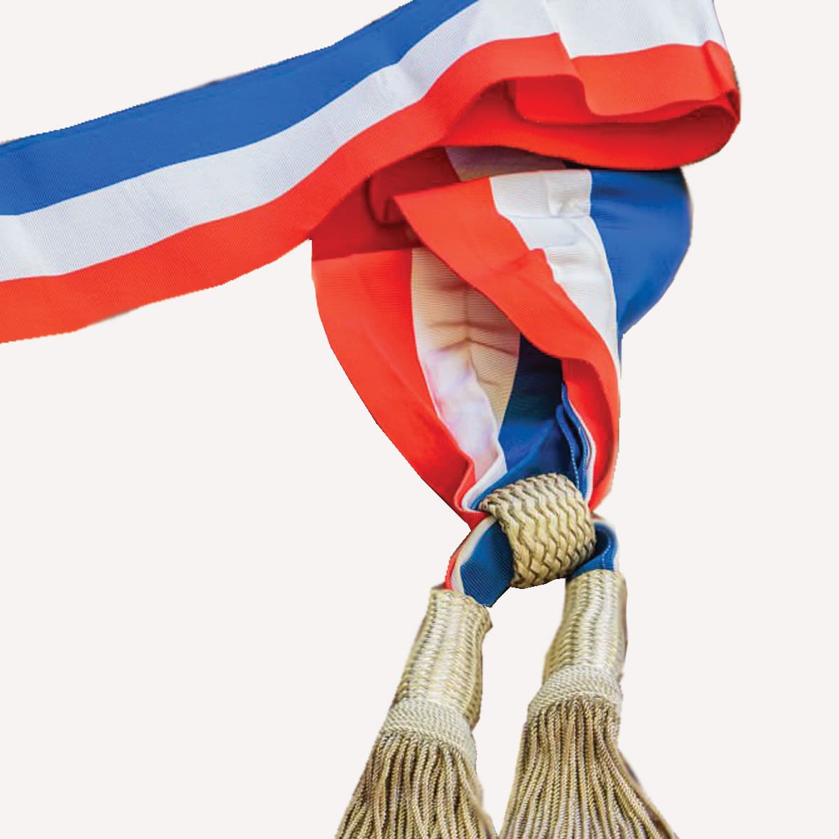 écharpe de maire carré