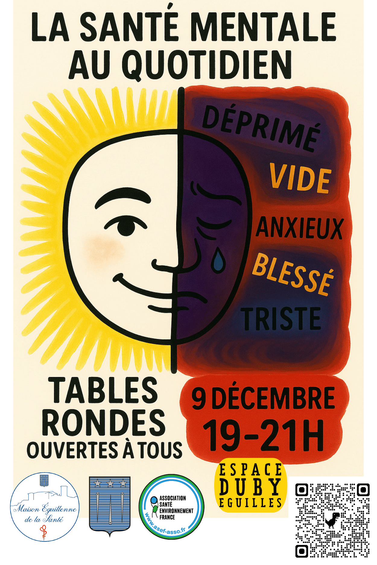 Affiche soiree sante mentale
