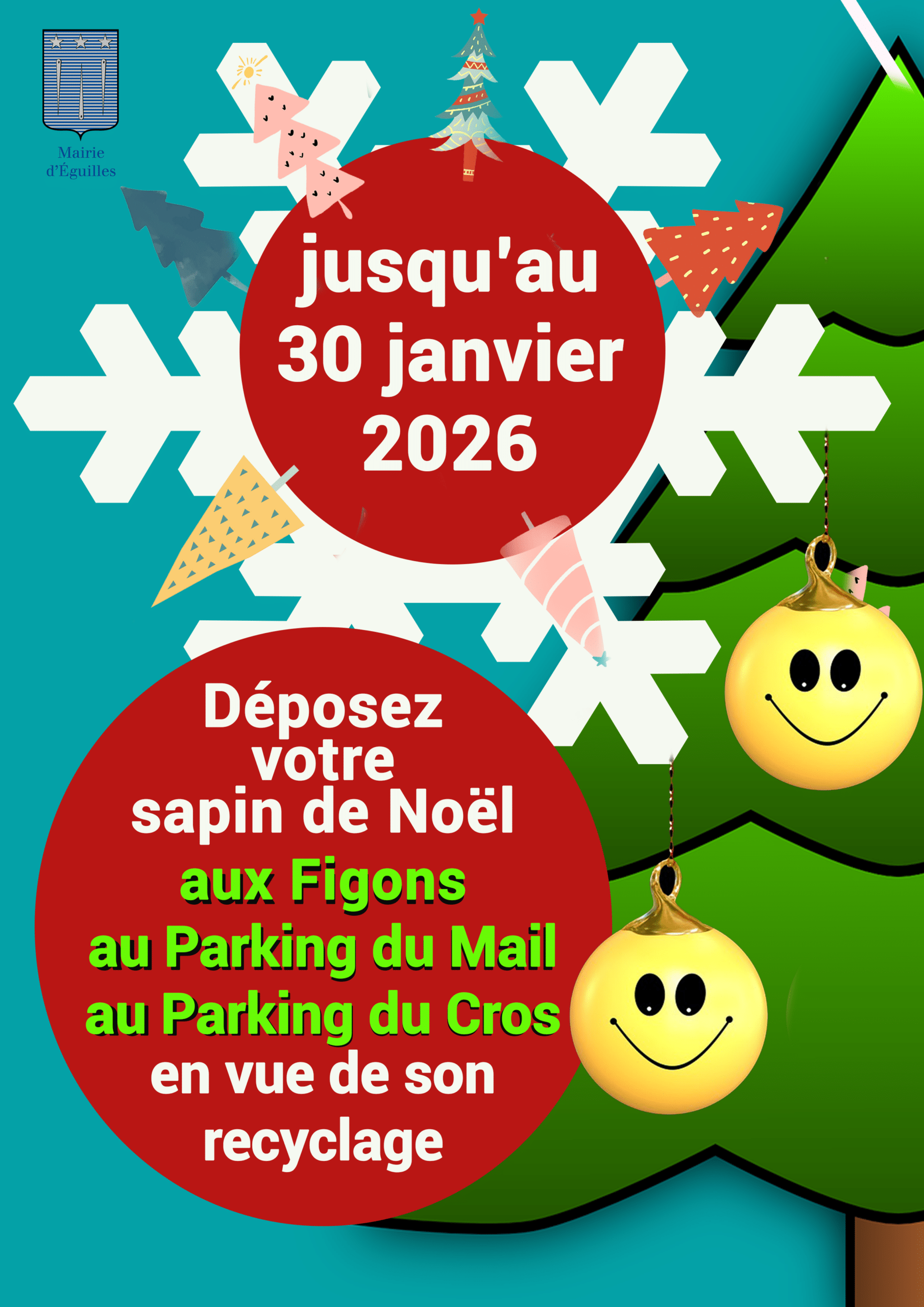 3 lieux déposez sapin V 2026