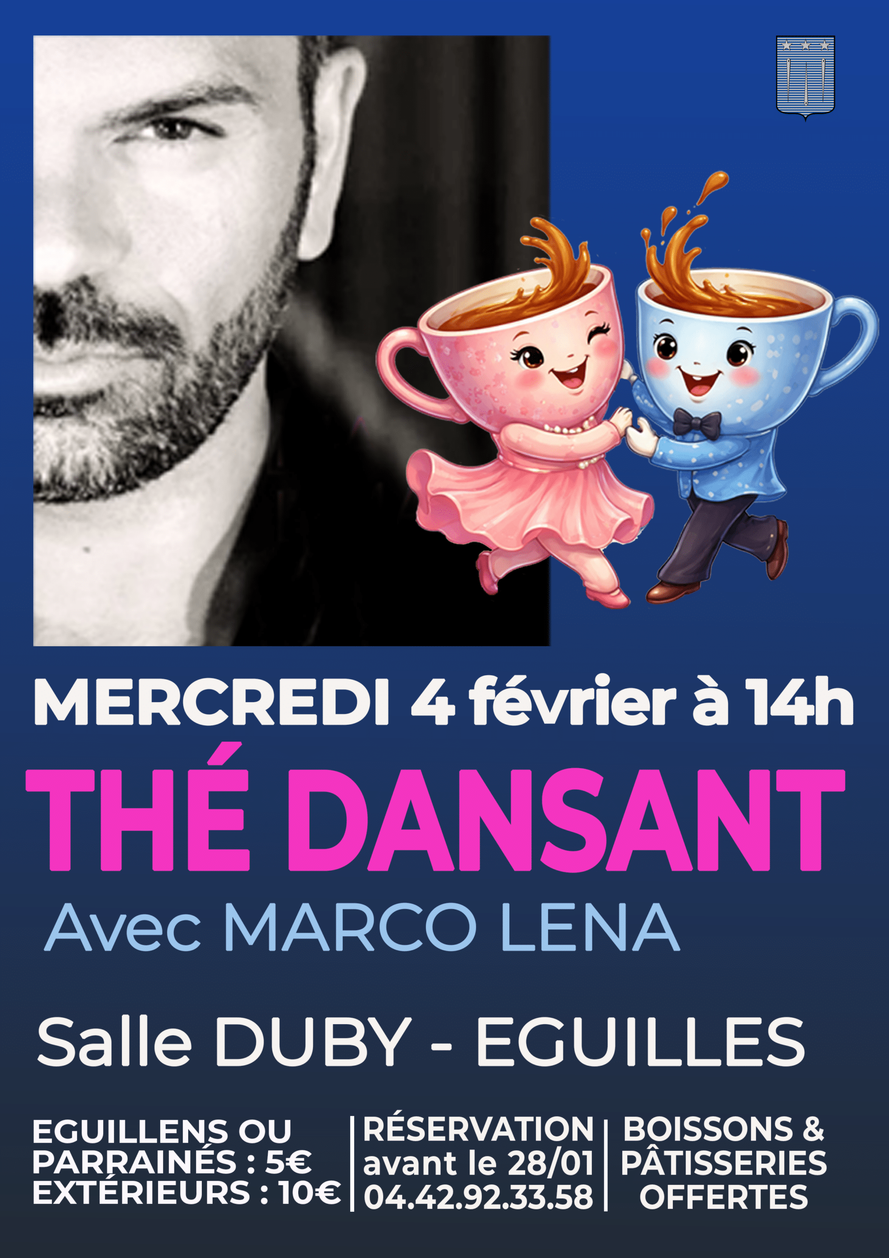 thé dansant février 2026 marco