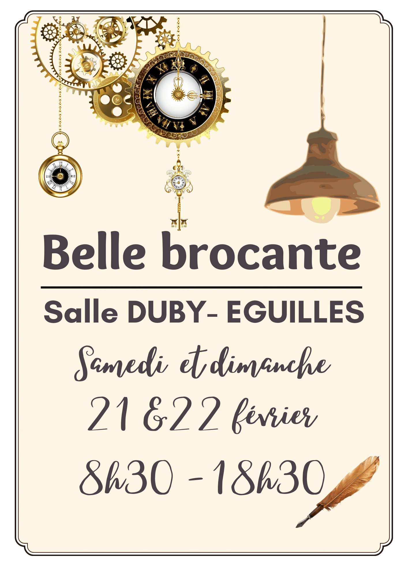 Brocante professionnelle