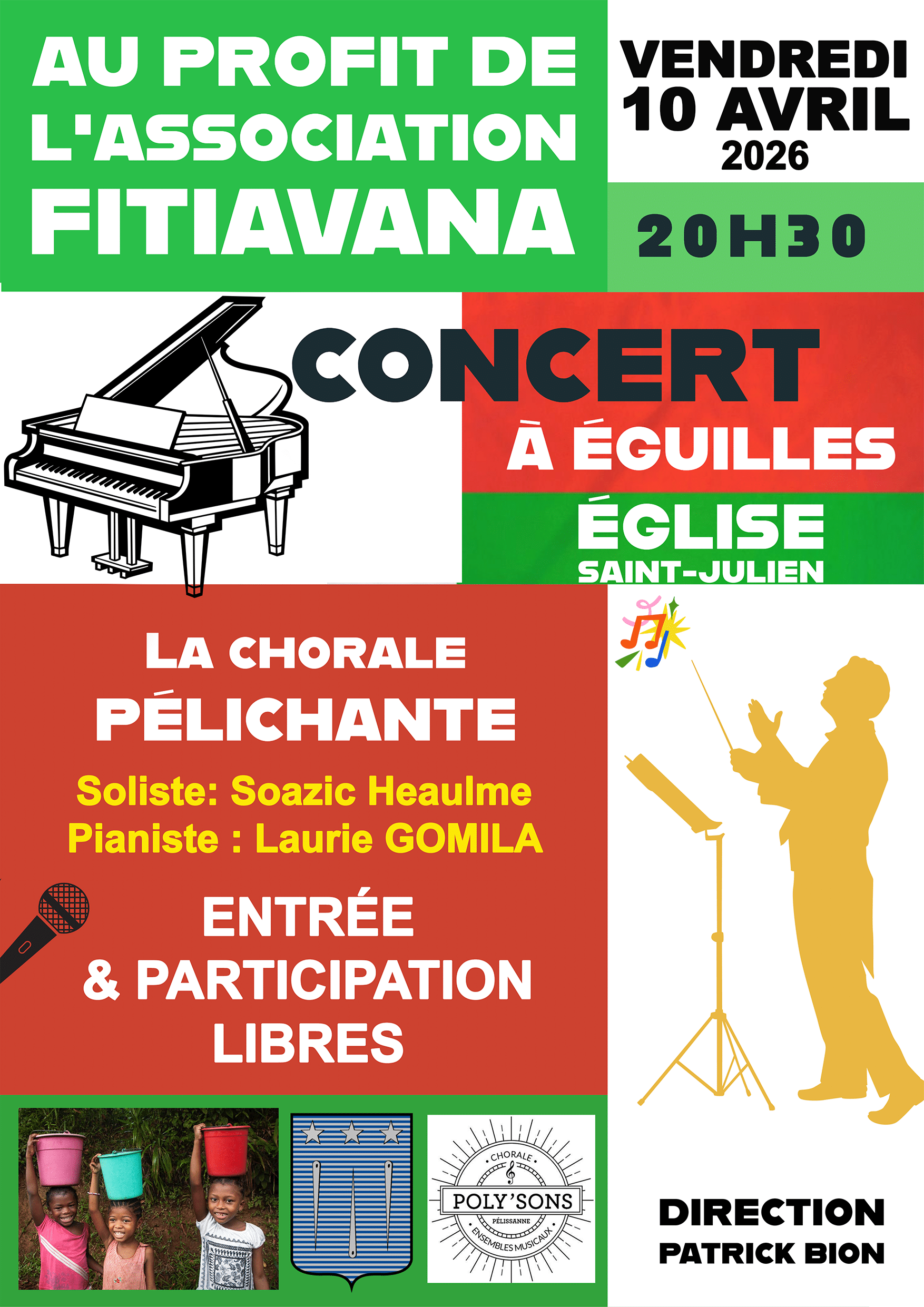 affiche concert église