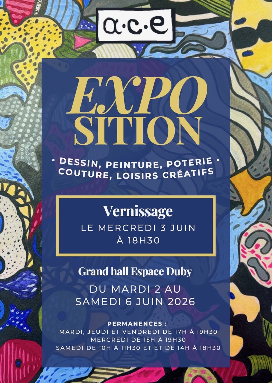 Affiche expo 2026 V3 jaune