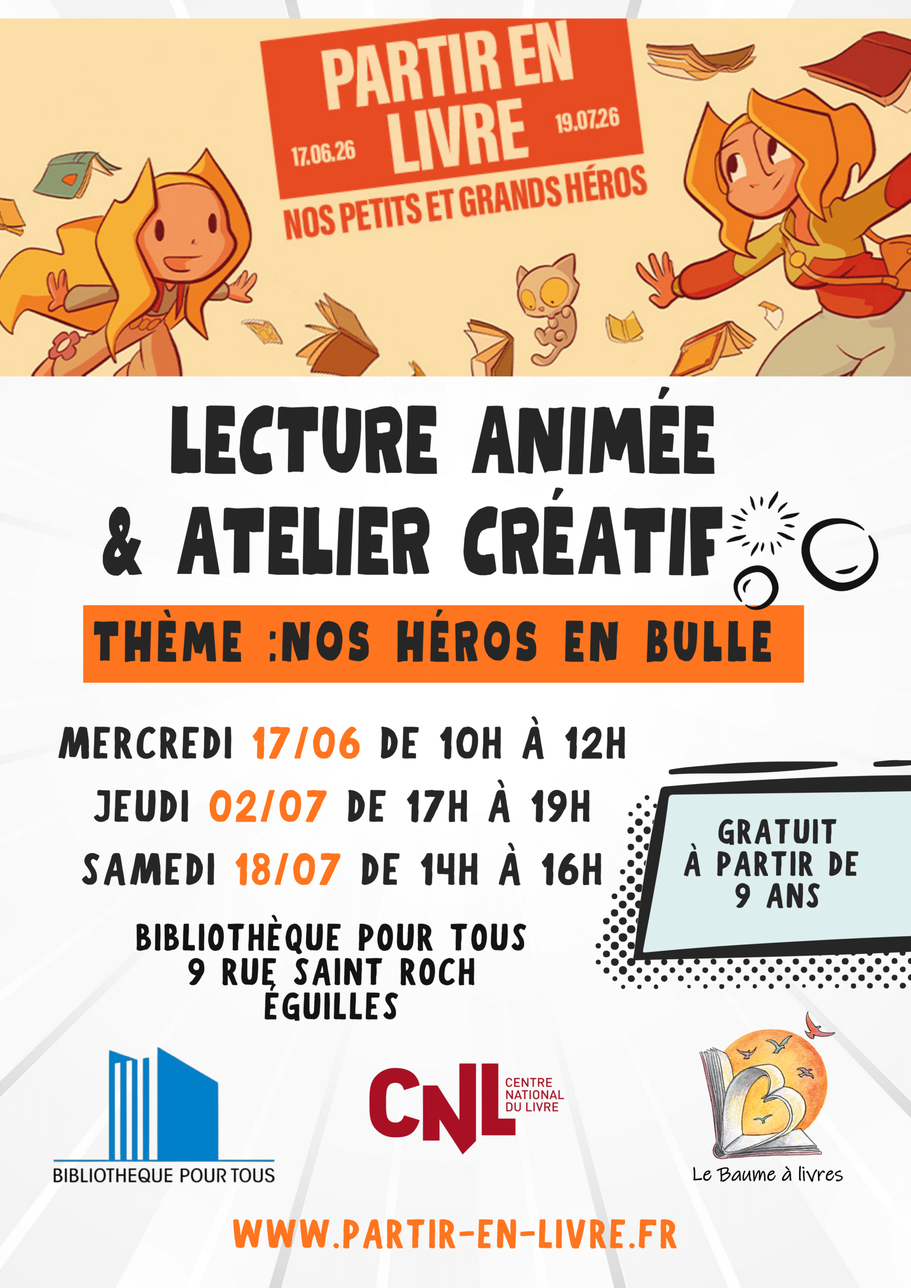 affiche Partir en livre(1)